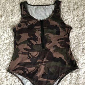 Camo Body Suit